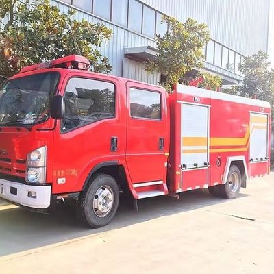 Qualität  ISUZU 4X2 700P Fire Fighting Truck Small Fire Rescue Truck 4cbm 5cbm usine