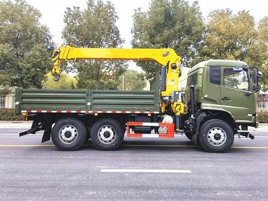 China Dongfeng KR 6.3T Lkw-montierte mobile Krane für Brücken U-Bahn Gebäude