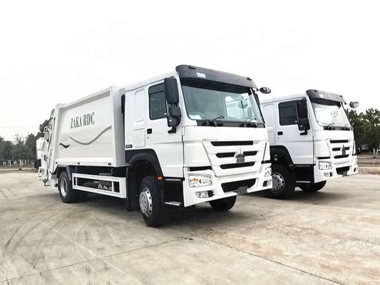 China Shacman 20cbm Verdichter Müllwagen Links und Rechts Fahrwerk Euro 2