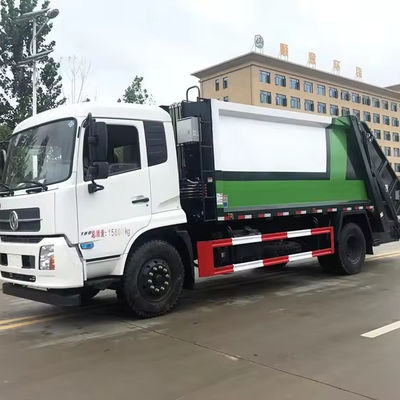 Chinesische Dongfeng 12m3 Verdichter Müllwagen Müllvernichter 4x2