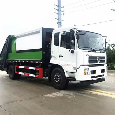 Chinesische Dongfeng 12m3 Verdichter Müllwagen Müllvernichter 4x2