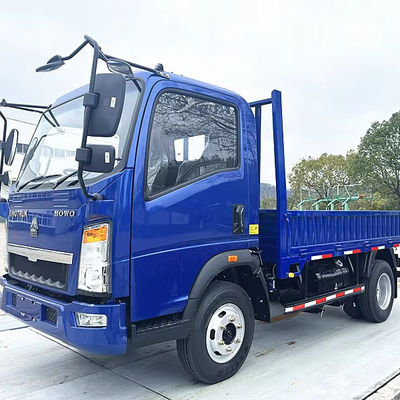Kleiner Sinotruk Howo Müllwagen 3-4 Tonnen Lastwagen Lastwagen Euro 3 Einzelsitzreihe