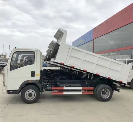 Kleiner Sinotruk Howo Müllwagen 3-4 Tonnen Lastwagen Lastwagen Euro 3 Einzelsitzreihe