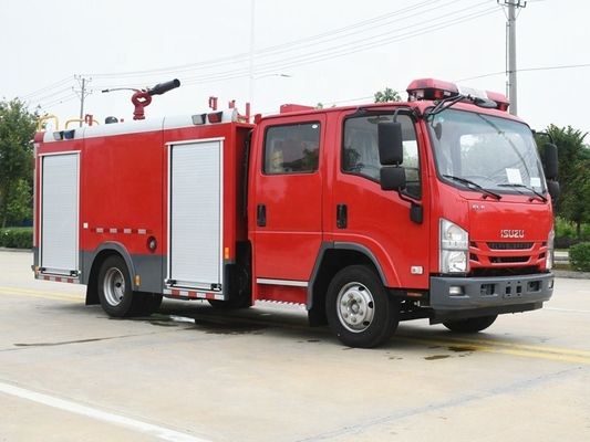 ISUZU 4X2 700P Feuerwehrfahrzeug Kleinbrandschutzfahrzeug 4cbm 5cbm