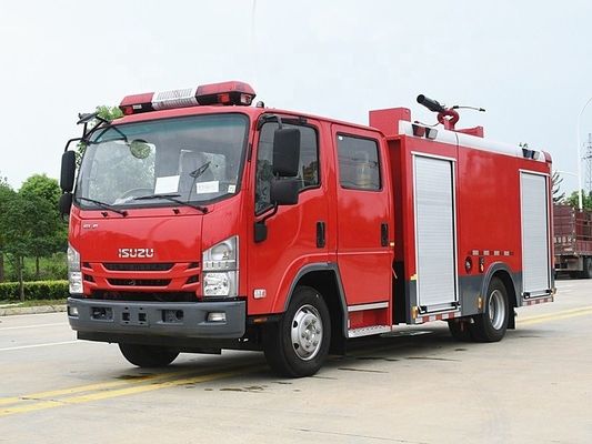 ISUZU 4X2 700P Feuerwehrfahrzeug Kleinbrandschutzfahrzeug 4cbm 5cbm