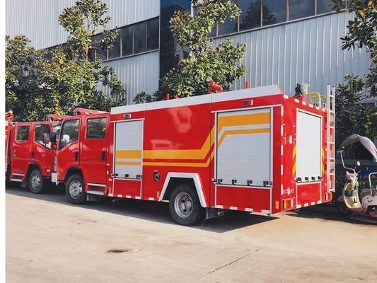 ISUZU 4X2 700P Feuerwehrfahrzeug Kleinbrandschutzfahrzeug 4cbm 5cbm