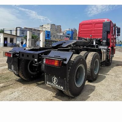 Shacman 8 Radreifen 400 PS 60 Tonnen Schleppwagen Kopf Traktor Anhänger Rechtslenkung
