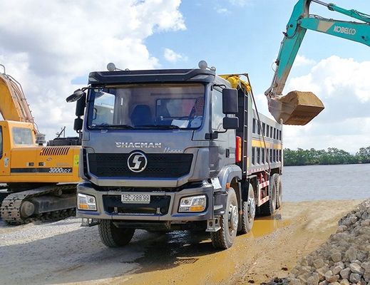 Shacman Dongfeng Sinotruck 6X4 Schwerlastfahrzeug 8X4 Euro 3 12 Reifen