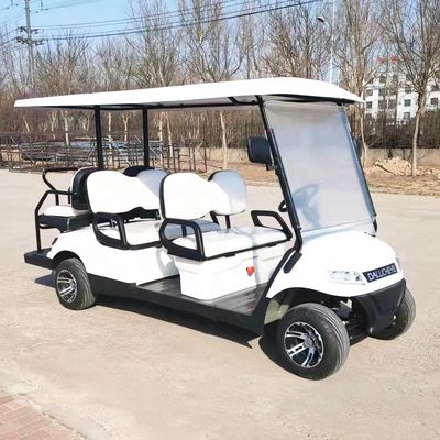 Linksgetriebener Elektro-Golf Buggy Lithiumbatteriebetriebene Golfkarren 2-10 Sitzplätze