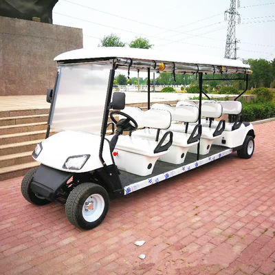 Linksgetriebener Elektro-Golf Buggy Lithiumbatteriebetriebene Golfkarren 2-10 Sitzplätze
