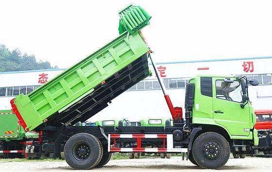 Dongfeng 10 Tonnen RHD 4X2 Tipper Truck für den Gütertransport mit Motormodell B17033 und Euro 2-Emissionsstandard