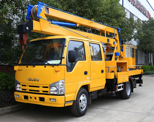 ISUZU Sinotruk Fahrgestell Fliegerarbeitswagen 12 Klappboom Fliegerarbeitsfahrzeug mit Fabrikpreis