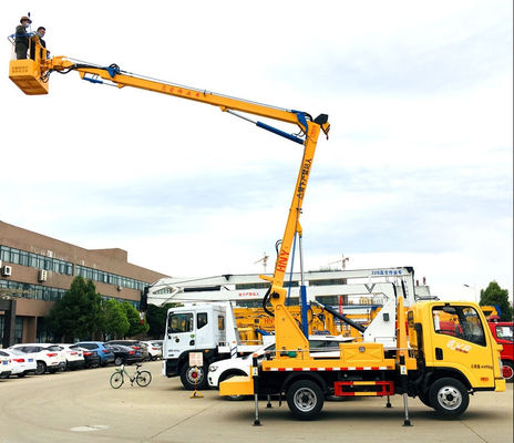 ISUZU Sinotruk Fahrgestell Fliegerarbeitswagen 12 Klappboom Fliegerarbeitsfahrzeug mit Fabrikpreis