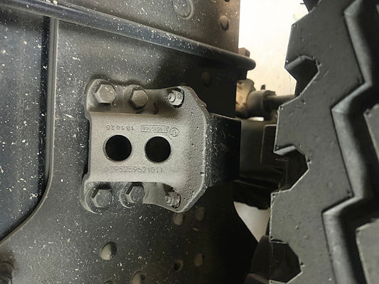Ersatzteile für Shacman-Lkw F2000/F3000/X3000 Hinterfedergrenzblock DZ95259521011 Aufhängungssystem Teile Original