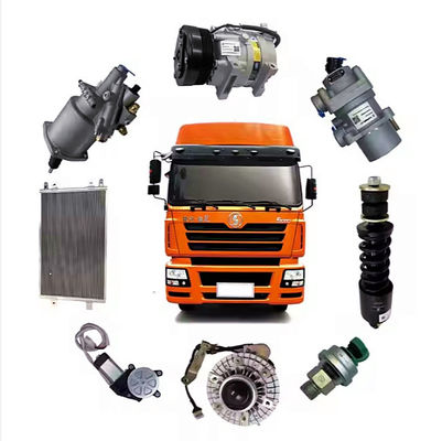 Shacman-Lkw-Teile Aufhängung Brennstofflenksystem Teile Klimaanlage Elektrische Lampenteile Originalqualität